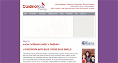 Desktop Screenshot of cardinalkidstherapy.com